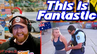 American Reacts to Australian Police [upl. by Enybor]