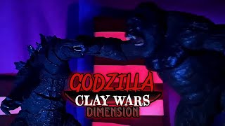 Godzilla Clay Wars Dimension Final Trailer Fan Made StopMotionanimation film [upl. by Jsandye]