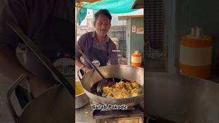 Gulab pakade trendfood streetfoodindia shorts gulabpakade foodie youtubeshorts yummy [upl. by Moule]