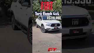 As coisas mais legais da Fiat Toro Ranch 20 Diesel 4x4 shorts [upl. by Jacki536]