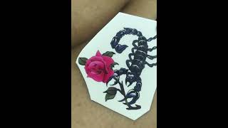 Temporary tattoo [upl. by Oakleil]