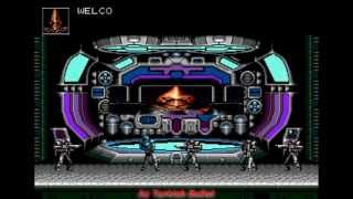 Probotector Sega Mega Drive  Stage 5c  Neutral Ending [upl. by Adnyl]