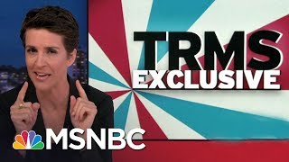 News Organizations Beware Of Forged Donald Trump Russia Documents  Rachel Maddow  MSNBC [upl. by Ahsyekal454]