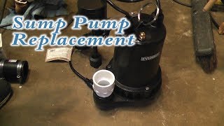 Sump Pump Replacement [upl. by Arelus]