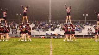 MHS Varsity Cheer Halftime Routine MHS vs FHS 91616 [upl. by Snehpets188]