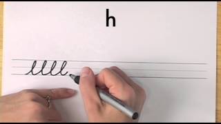 How To Write in Cursive  Lesson 15  A complete Course  FREE Worksheets [upl. by Kadner]