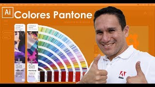 ✅✅ Como encontrar colores Pantones en Illustrator Adobe Illustrator Tutorial [upl. by Eilzel]