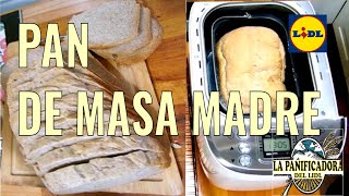 Pan de Masa Madre con la Panificadora del Lidl [upl. by Ahtis]