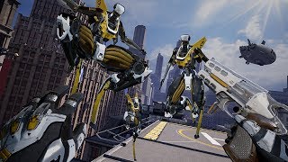 Robo Recall Unplugged  6 Minutes Of Oculus Quest Gameplay [upl. by Laurianne]