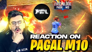 PAGAL M10 IS MOBILE PLAYER  🤔 REACTION ON PAGAL M10 BEST MOBILE PLAYER MUST WATCH [upl. by Wynn27]