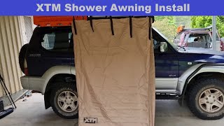 XTM Shower Awning Install [upl. by Cherlyn]