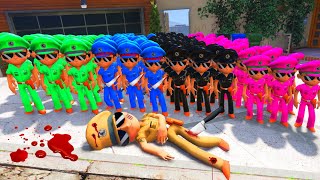 Little Singham Killed 1000 Colorfull Little Singham In Gta 5 [upl. by Herrick]