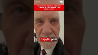 Milion złotych za ochronę Macierewicz aż cofnął się do reportera WP [upl. by Rumpf]