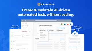 BrowserStack Low Code Automation  Sneak Peak [upl. by Aserehc]