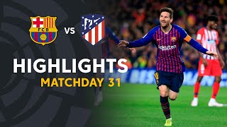 Highlights FC Barcelona vs Atletico de Madrid 20 [upl. by Ssidnac]