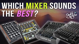 DJ Mixer Shootout 2  Pioneer V10 Xone 92 Rane MP2015 Behringer DDM4000 [upl. by Sanjiv]