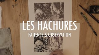 Hachures en dessin  patience amp observation [upl. by Takeo912]