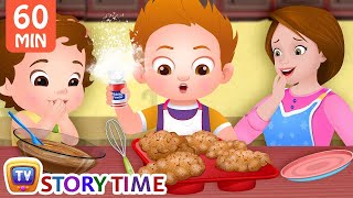 ChaCha learns to make cupcakes  Many More ChuChu TV Good Habits Bedtime Stories For Kids [upl. by Inamik]