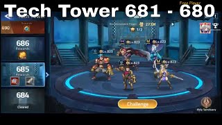 Tech Tower 681  680 ► MOBILE LEGENDS ADVENTURE [upl. by Buffy993]