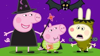 Halloween Party 🎃 Peppa Pig at Halloween 👻 Halloween Cartoons for Kids [upl. by Bergren980]