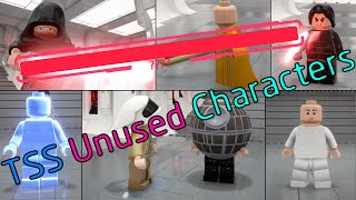 LEGO Star Wars The Skywalker Saga  Unused and Unplayable Characters Compilation [upl. by Ned]