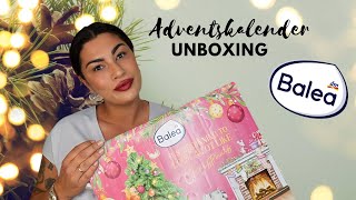 Balea Adventskalender 2024 Unboxing  Adventskalender 2024 Unboxing l Elanhelo [upl. by Auoy]