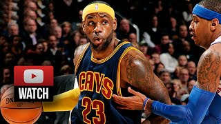 Lebron James Full Highlights vs Knicks 20141030  17 Pts Homecoming [upl. by Bailey]