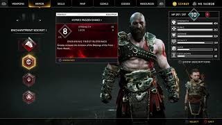 God of War  LEVEL 10  BEST BUILDMAX Upgraded Armor amp Weapons  NG [upl. by Tillfourd]