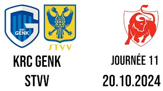 KRC Genk  SintTruidense VV Jupiler Pro League [upl. by Ebeneser]