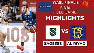 Sagesse vs Al Riyadi Full Game Highlights DOHA FINALS WASL [upl. by Emelia]