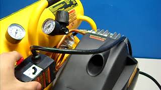 DeWalt D55151 Compressor Test [upl. by Iccir]