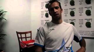 Stepanek Discusses His Doubles Success In 2012 [upl. by Itsrejk]