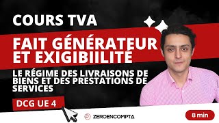 DCG UE 4 TVA  Le régime des livraisons de biens et des prestations de services [upl. by Amora342]