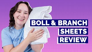 Boll amp Branch Sheets Review  Percale vs Sateen [upl. by Ranjiv]