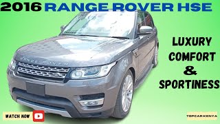 2016 Range Rover HSE Review by Topcar  When Luxury amp Comfort Amalgamate [upl. by Annabal509]