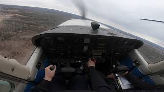 Cessna 172M Circuit  Crosswind Landing  March 23rd 2023 [upl. by Fionnula]