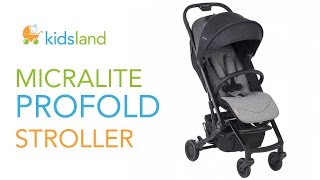 Lightweight Travel Micralite ProFold Stroller  Introduced by Kidsland [upl. by Mcclain246]