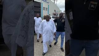 King Saheed Osupa arrives at saheedosupa fuji [upl. by Nairrot]