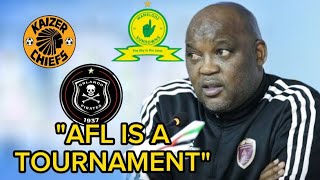 PITSO MOSIMANE QUESTIONS ORLANDO PIRATES EXCLUSION AFL SELECTION CRITERIA ON THE SPOTLIGHT [upl. by Anitan544]