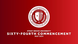 Stony Brook University 2024 Main Commencement Ceremony [upl. by Aisan]