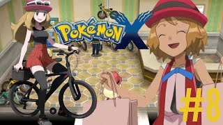 Pokémon X 8 Bicicleta Roupas e Jantar Fora Não é só lutar e apanhar Pokemones [upl. by Onilecram594]