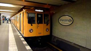 UBahn Berlin Bahnhof Uhlandstraße U1 HD [upl. by Cohla182]