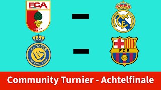 Community Turnier  Achtelfinale Part 2  EA FC 25 Simulation [upl. by Fidele495]