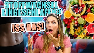 STOFFWECHSEL BOOSTEN 🔥 5 Geheimtipps um endlich abzunehmen [upl. by Cruce]