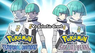 Pokémon Diamond and Pearl Remake  Team Galactic Grunt Battle Theme Remix Fanmade [upl. by Gamal479]