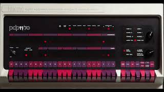 Large PDP1170 Front Panel [upl. by Swirsky]