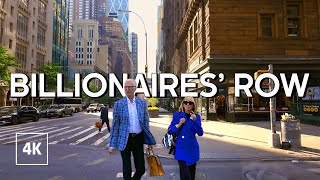 New York City Walking Tour  Billionaires Row [upl. by Goines]