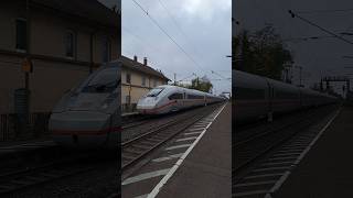 ICE4 der Deutsche Bahn in Bad Krozingen deutschebahn dbfernverkehr trainspotting shorts yt [upl. by Ricarda513]