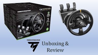 Thrustmaster TX RW Leather Edition  Unboxing and Review [upl. by Inattirb736]