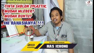 Cara Cepat Menetralkan Tinta Sablon Plastik  Sablon Cup Plastik [upl. by Sefton22]